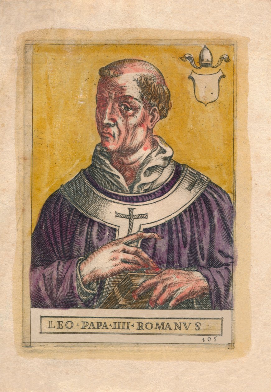 Pope Leo III by Unbekannt