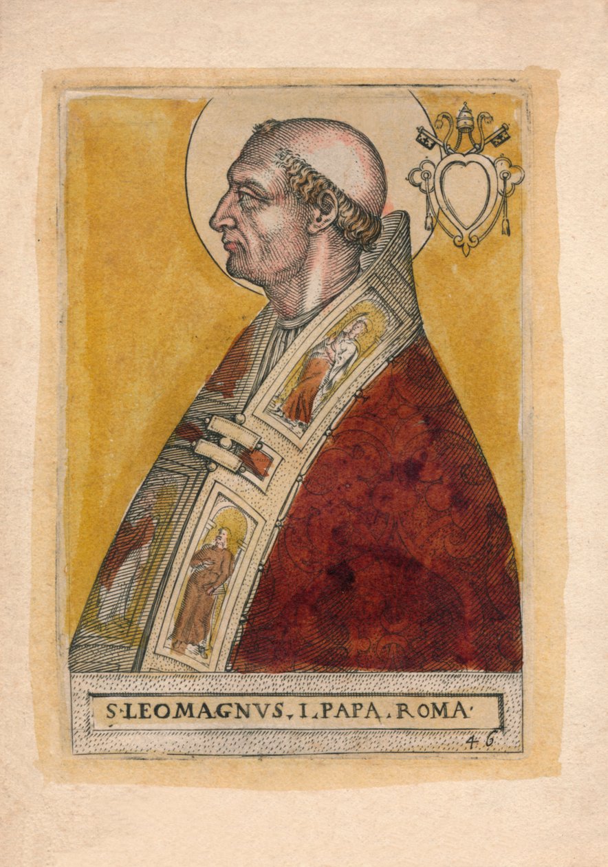 Pope Leo I by Unbekannt