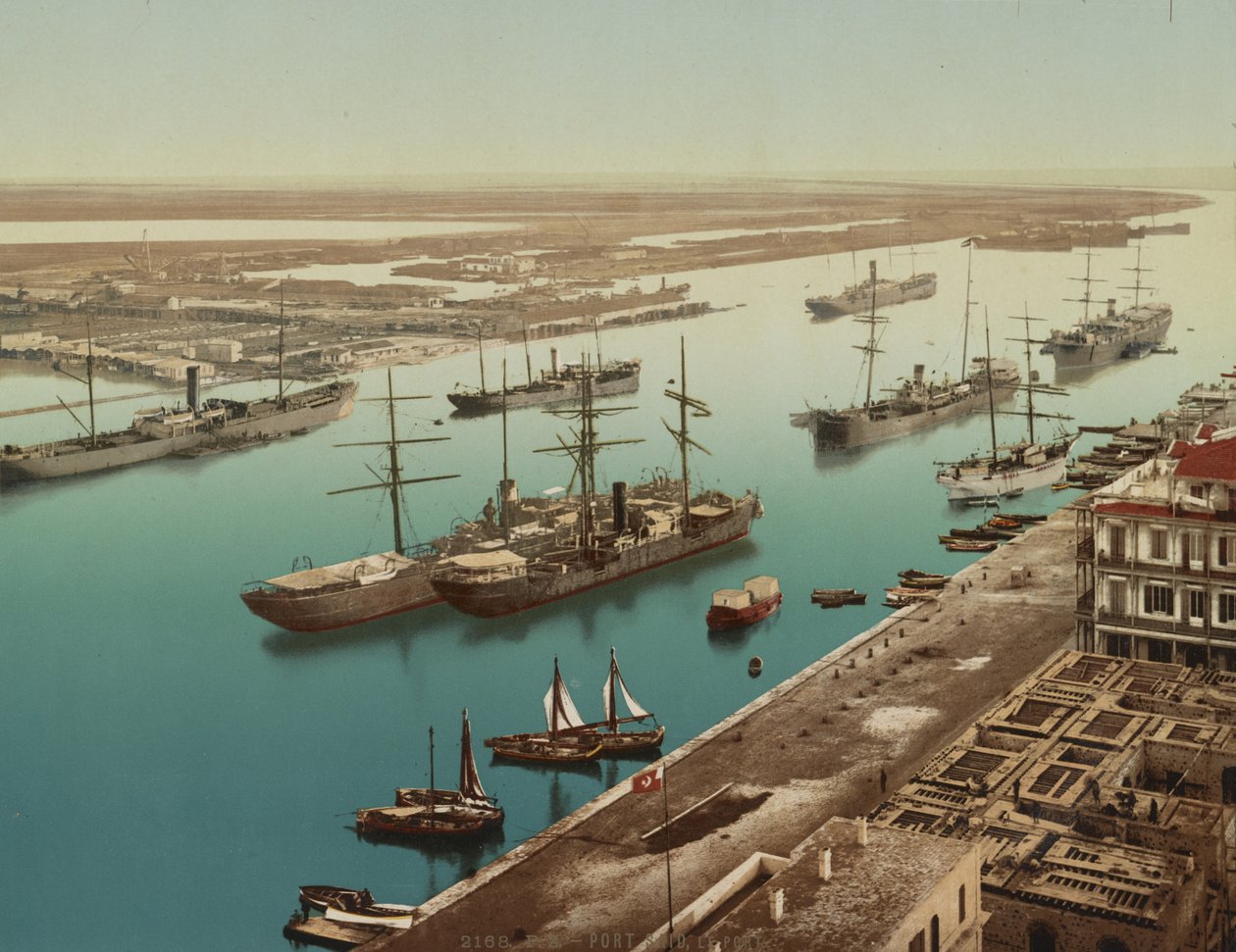 Port Said, Suez by Unbekannt