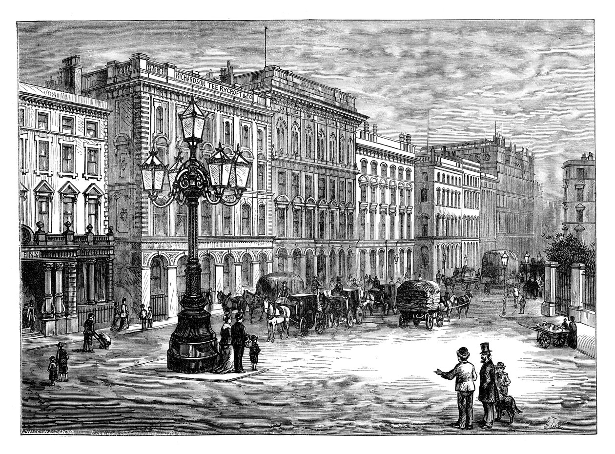 Portland Street, Manchester, late 19th century by Unbekannt