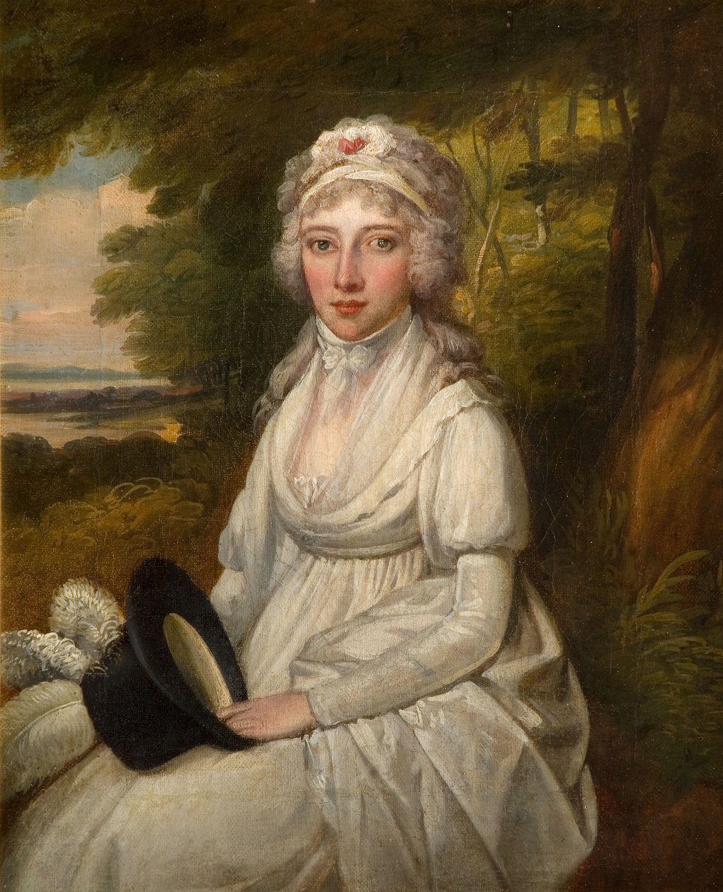 Portrait Of A Lady Of The Osler Family by Unbekannt