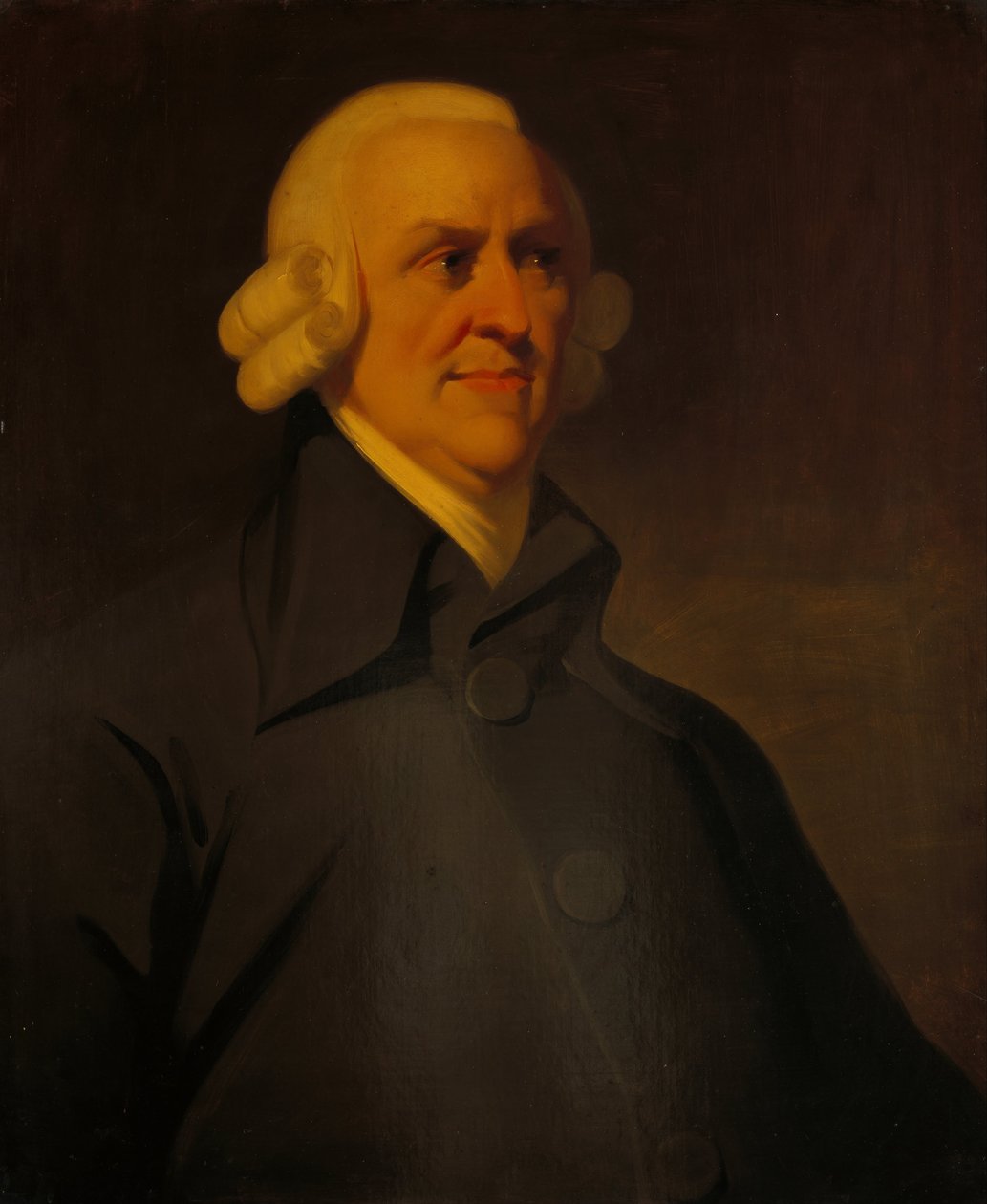 Portrait of Adam Smith, 1795 by Unbekannt