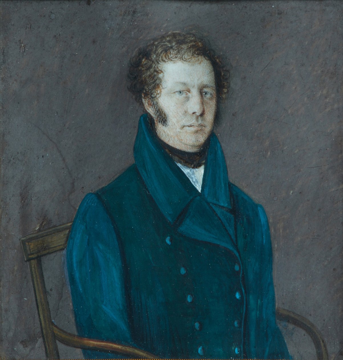 Portrait of Alexey Gavrilovich Popov by Unbekannt