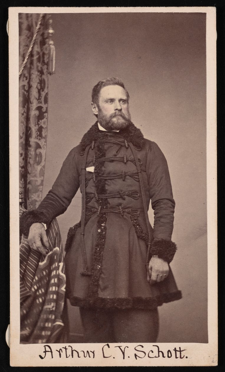 Portrait of Arthur Carl Victor Schott, 1814-1875, Before 1875 by Unbekannt