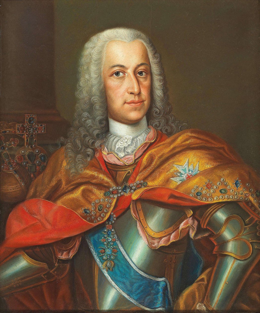 Portrait of Charles VII, Holy Roman Emperor, 1697-1745, First half of the 18th century by Unbekannt