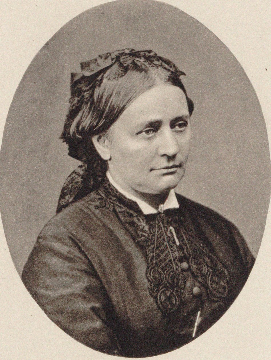 Portrait of Clara Schumann, 1870 by Unbekannt