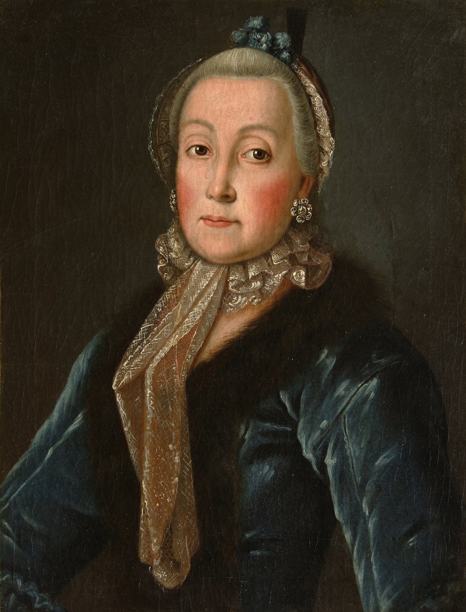 Portrait of Countess Anna Danilovna Trubetskaya, née Drutskaya-Sokolinskaya by Unbekannt