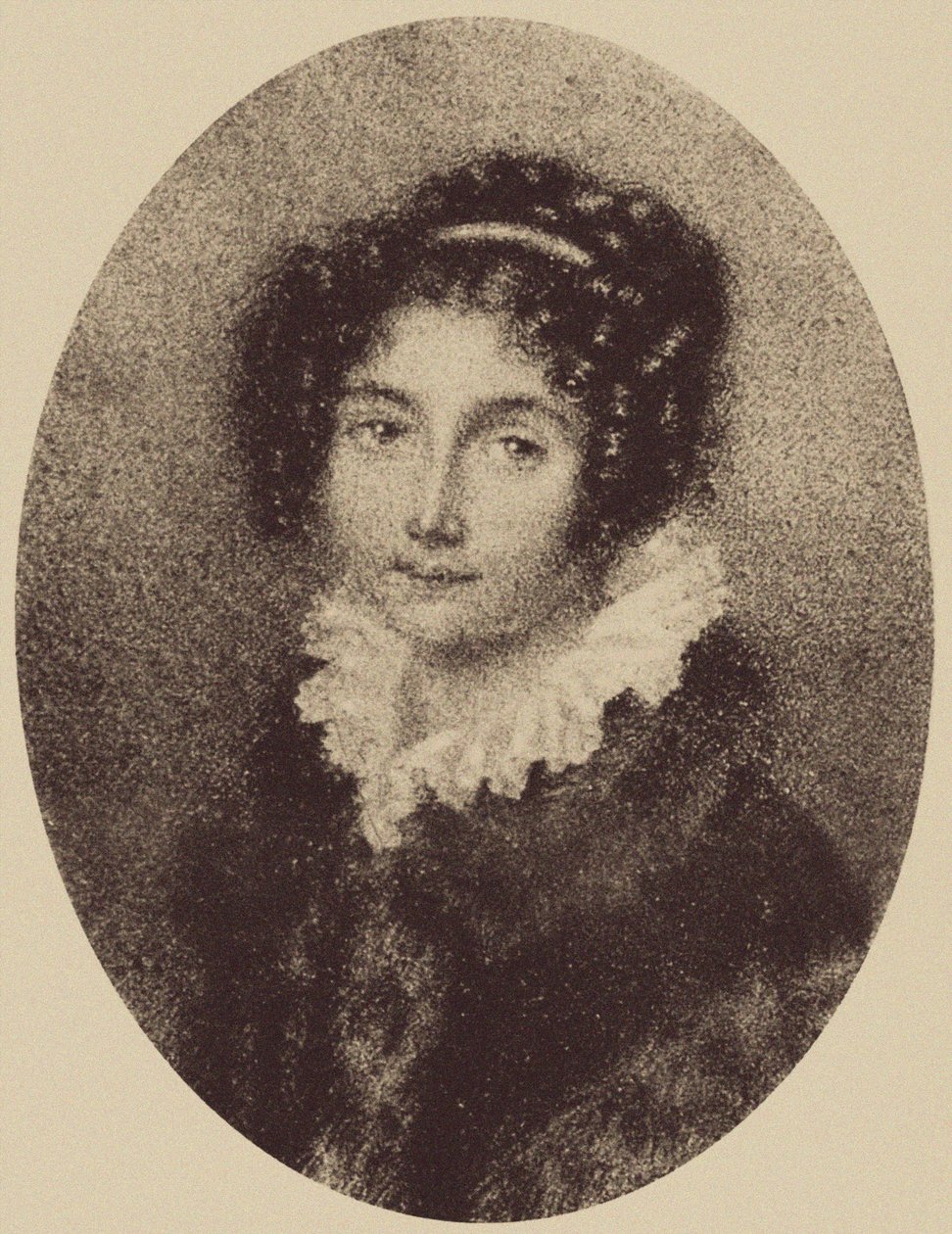 Portrait of Countess Josephine Deym of Stritetz, née Brunsvik de Korompa, 1779-1821, c. 1800 by Unbekannt