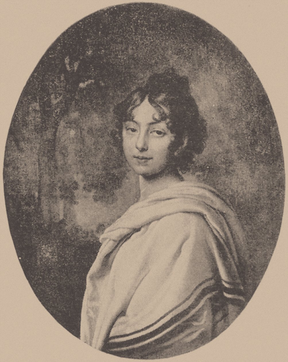 Portrait of Countess Maria Pavlovna von Pahlen, née Skavronskaya by Unbekannt