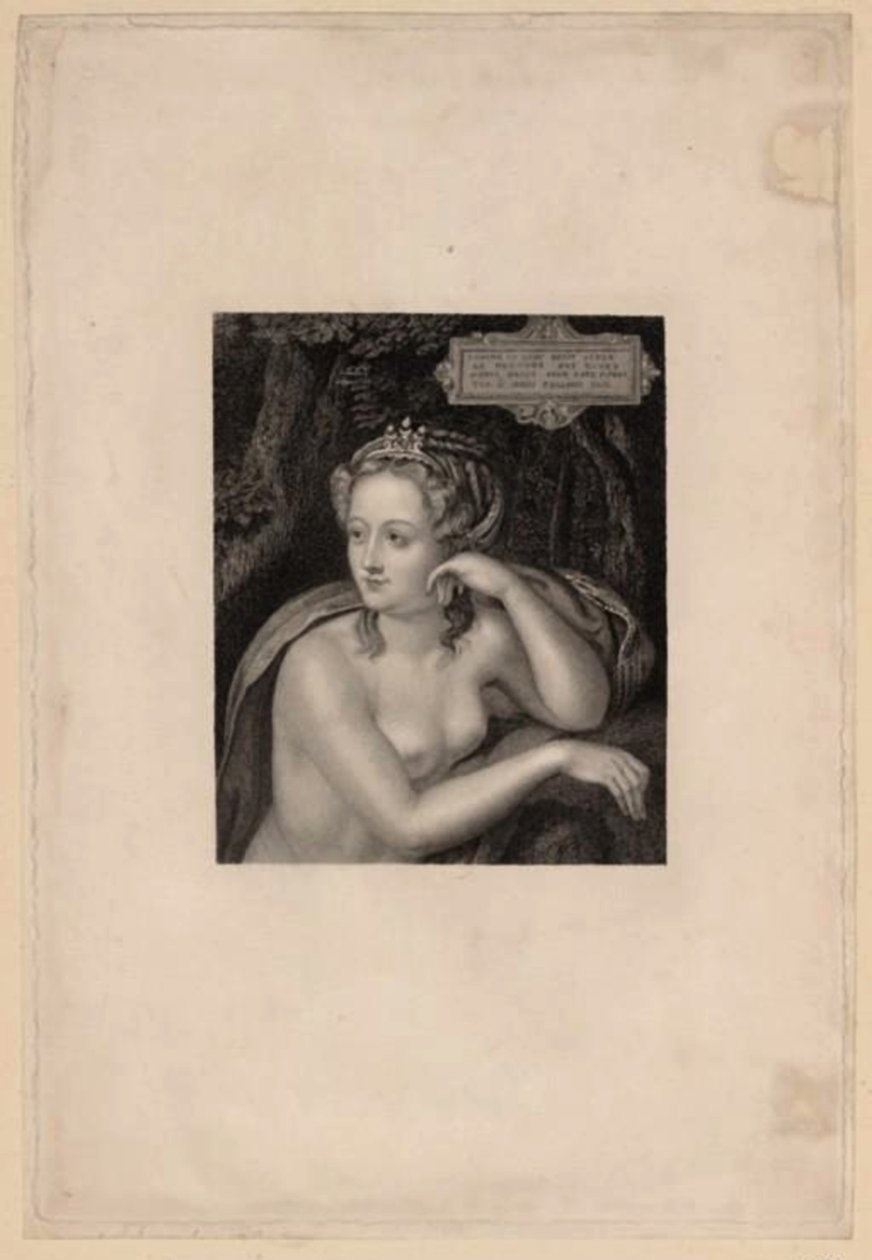 Portrait of Diane de Poitiers by Unbekannt