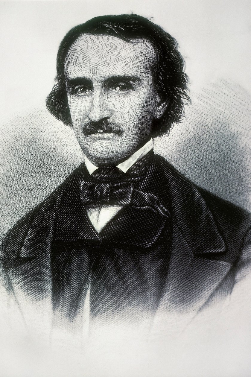 Portrait of Edgar Allan Poe by Unbekannt