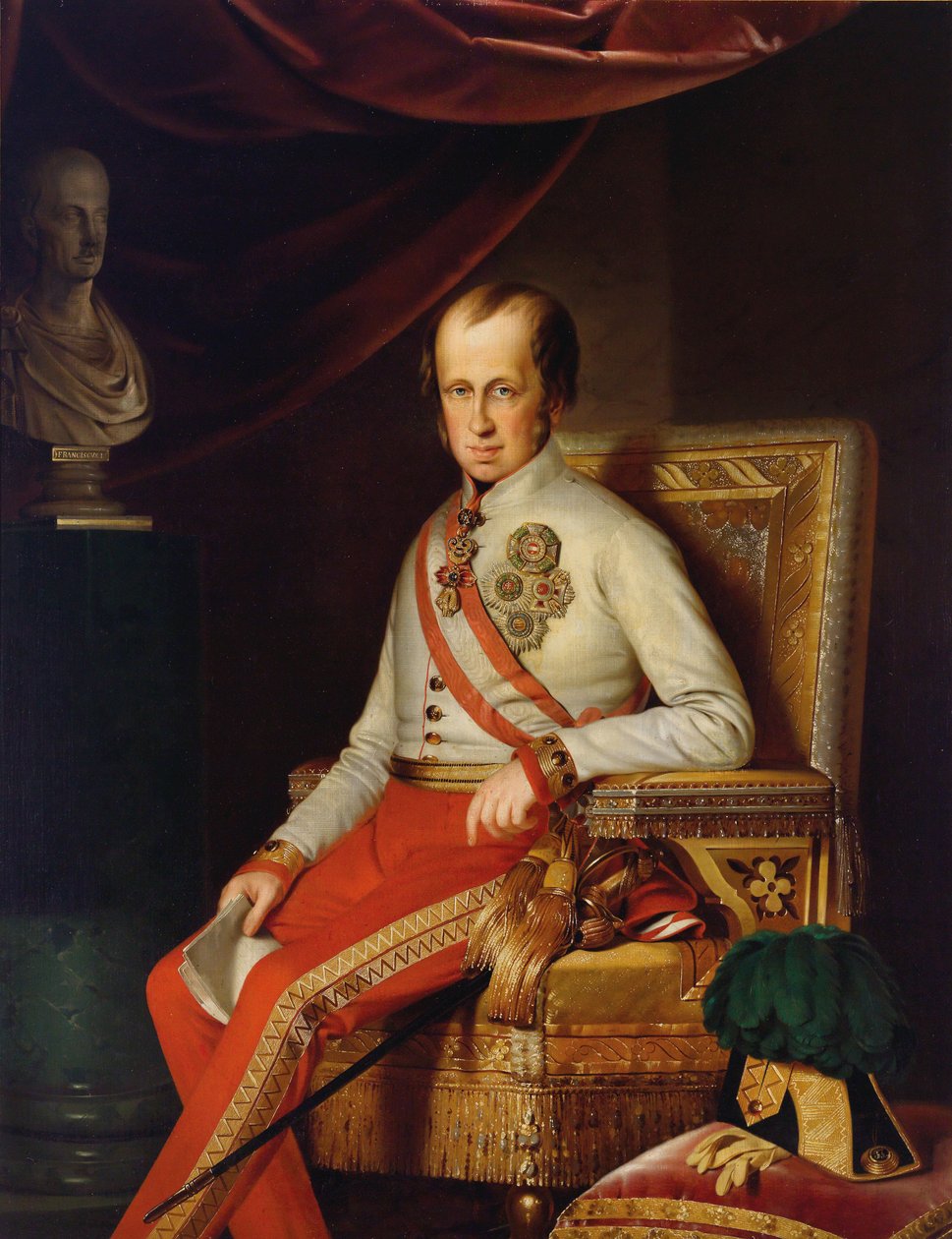 Portrait of Emperor Ferdinand I of Austria, c. 1840 by Unbekannt