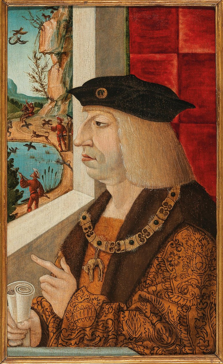 Portrait of Emperor Maximilian I 1459-1519, 16th century