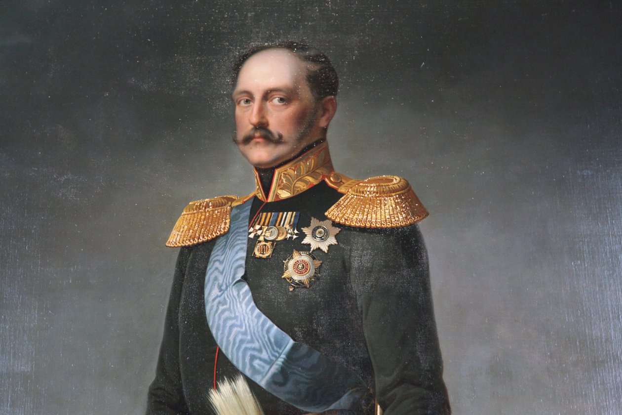 Portrait of Emperor Nicholas I by Unbekannt