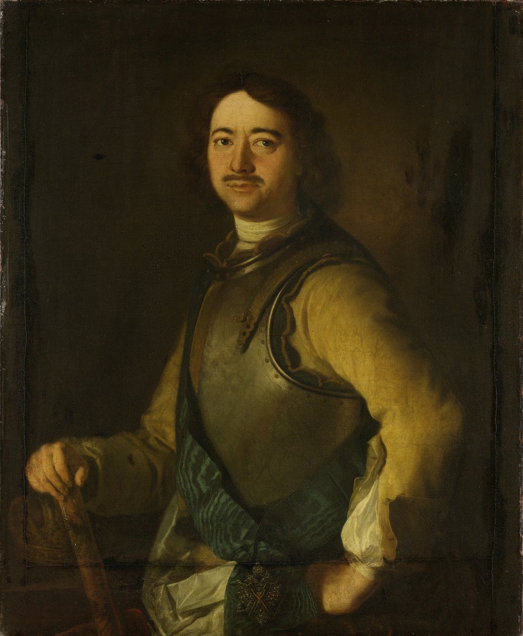Portrait of Emperor Peter I the Great, Early 18th century by Unbekannt