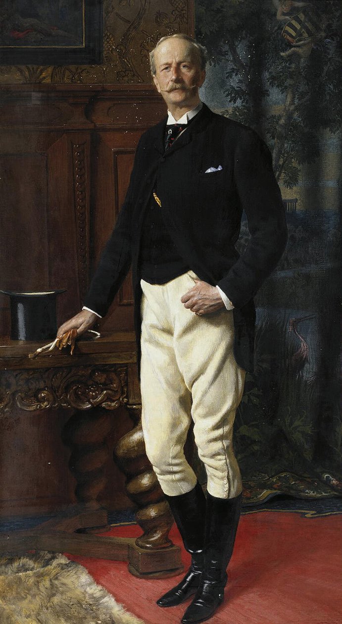 Portrait of Ernst I, Duke of Saxe-Altenburg by Unbekannt