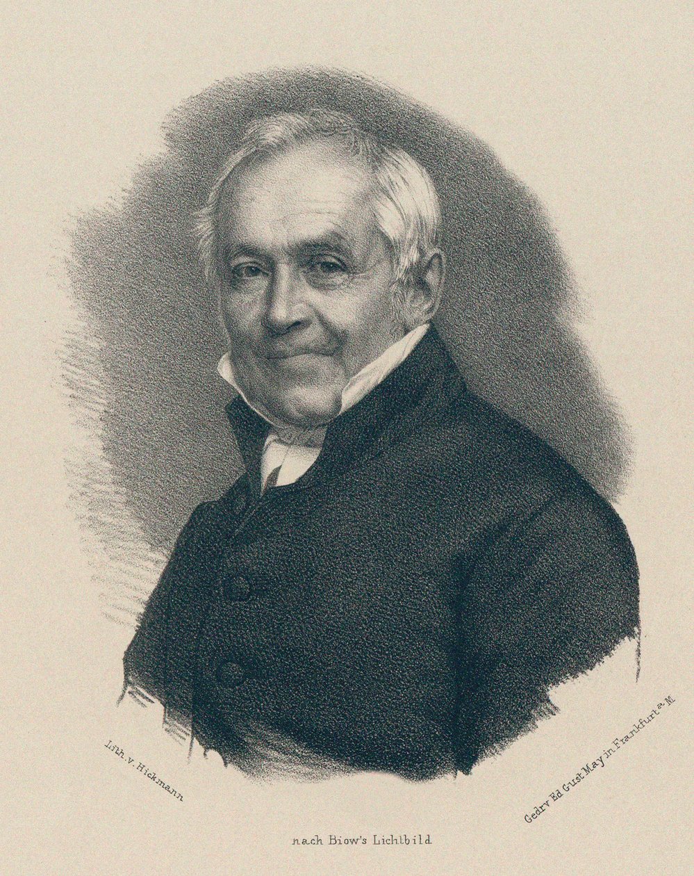 Portrait of Ernst Moritz Arndt 1769-1860 by Unbekannt