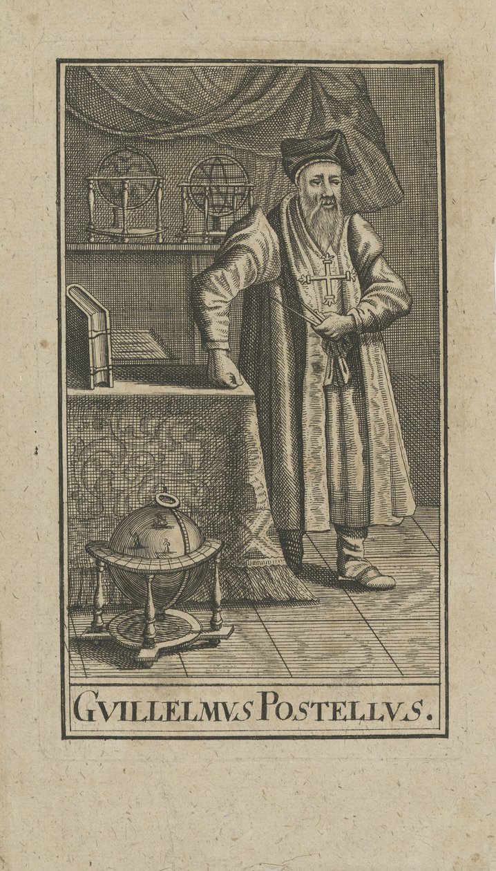 Portrait of Guillaume Postel by Unbekannt