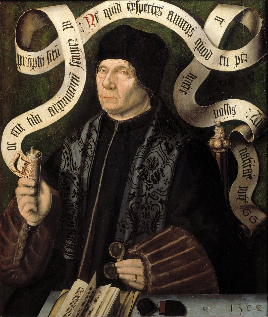 Portrait of Jacob van Driebergen 1436-1509 by Unbekannt