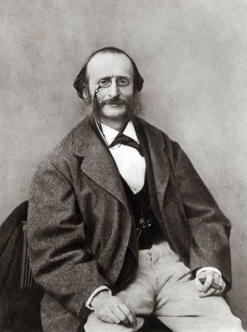 Portrait of Jacques Offenbach by Unbekannt