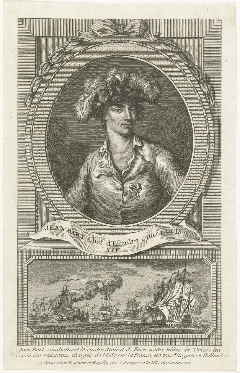 Portrait of Jean Bart by Unbekannt
