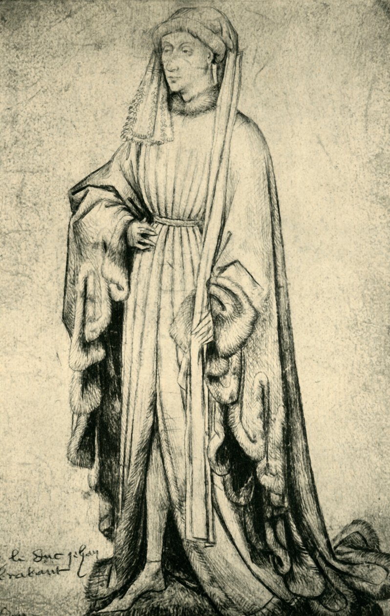 Portrait of John IV, Duke of Brabant, 1460-1470, 1943 by Unbekannt