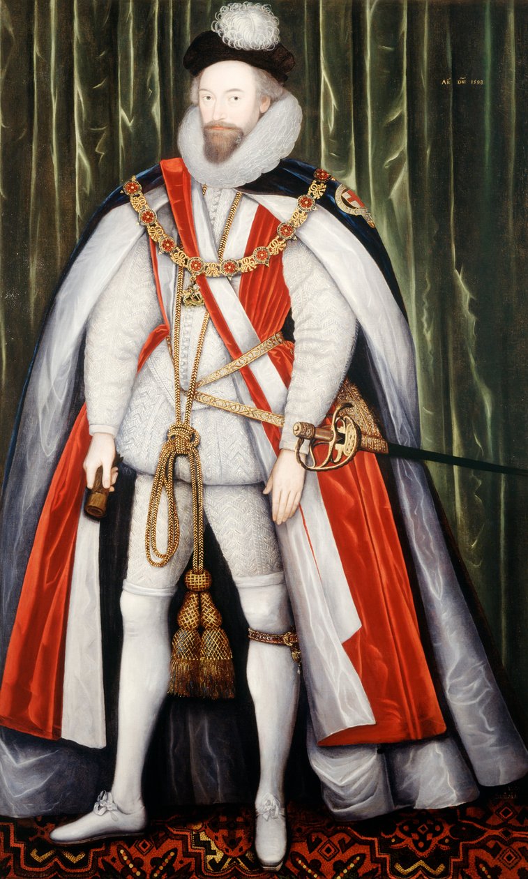 Portrait of Lord Thomas Howard of Walden, 1st Earl of Suffolk, 1598 by Unbekannt