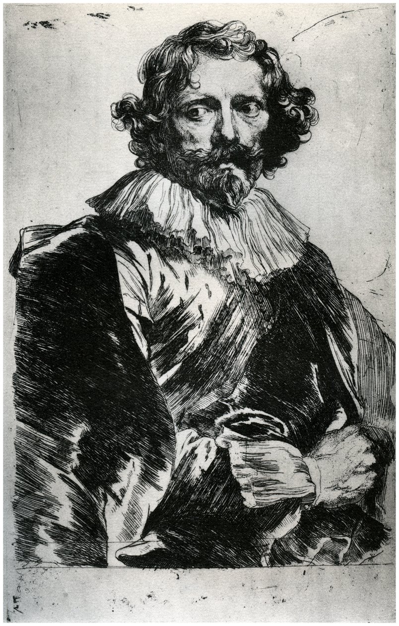 Portrait of Lucas Vorsterman by Unbekannt