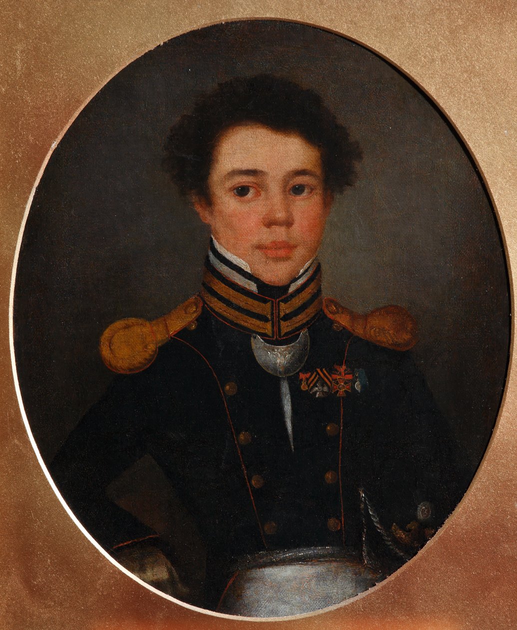 Portrait of Mikhail Ivanovich Ozerov, 1792-1867, c. 1815 by Unbekannt