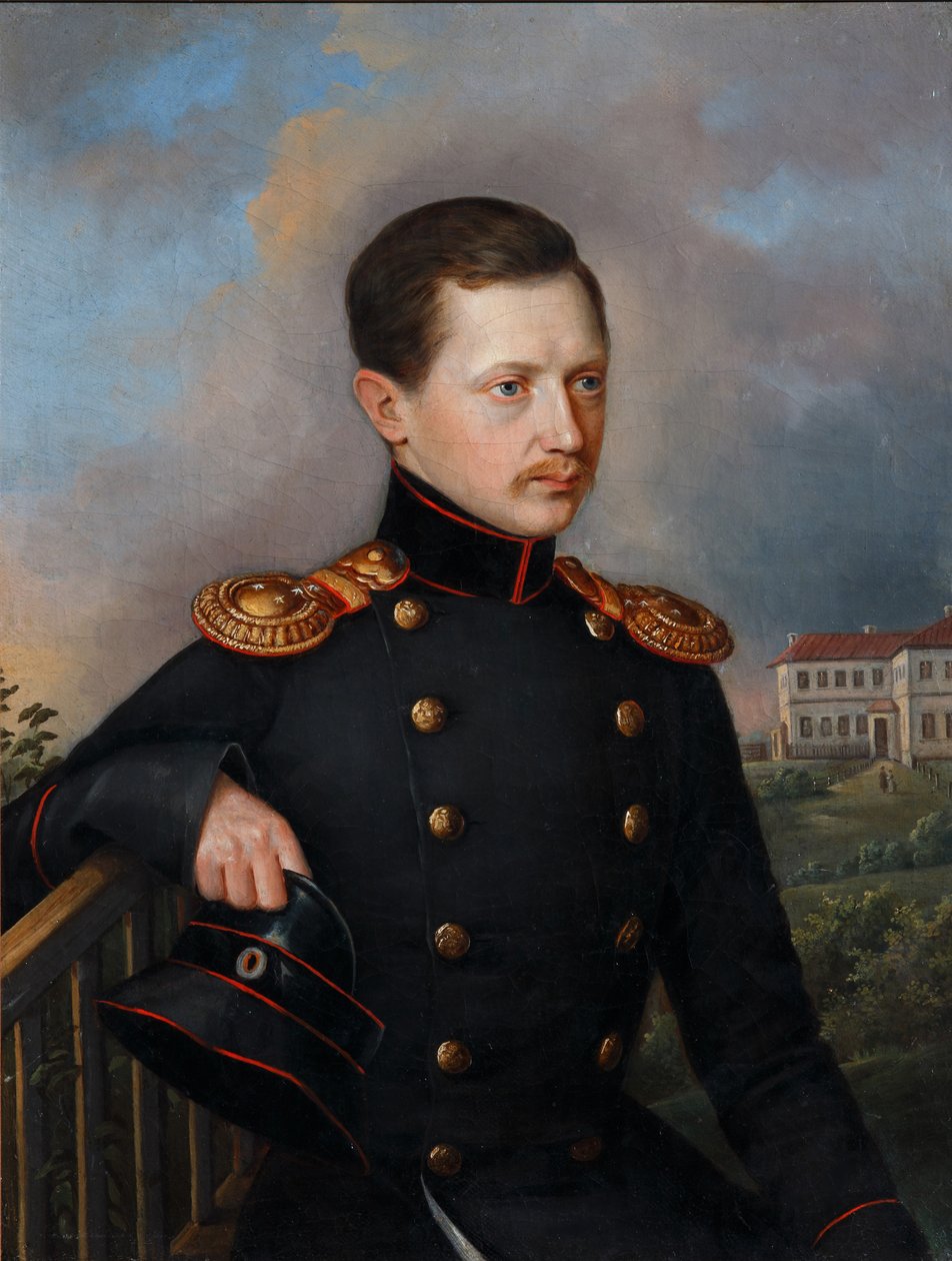 Portrait of Nikolai Semyonovich Korsakov by Unbekannt