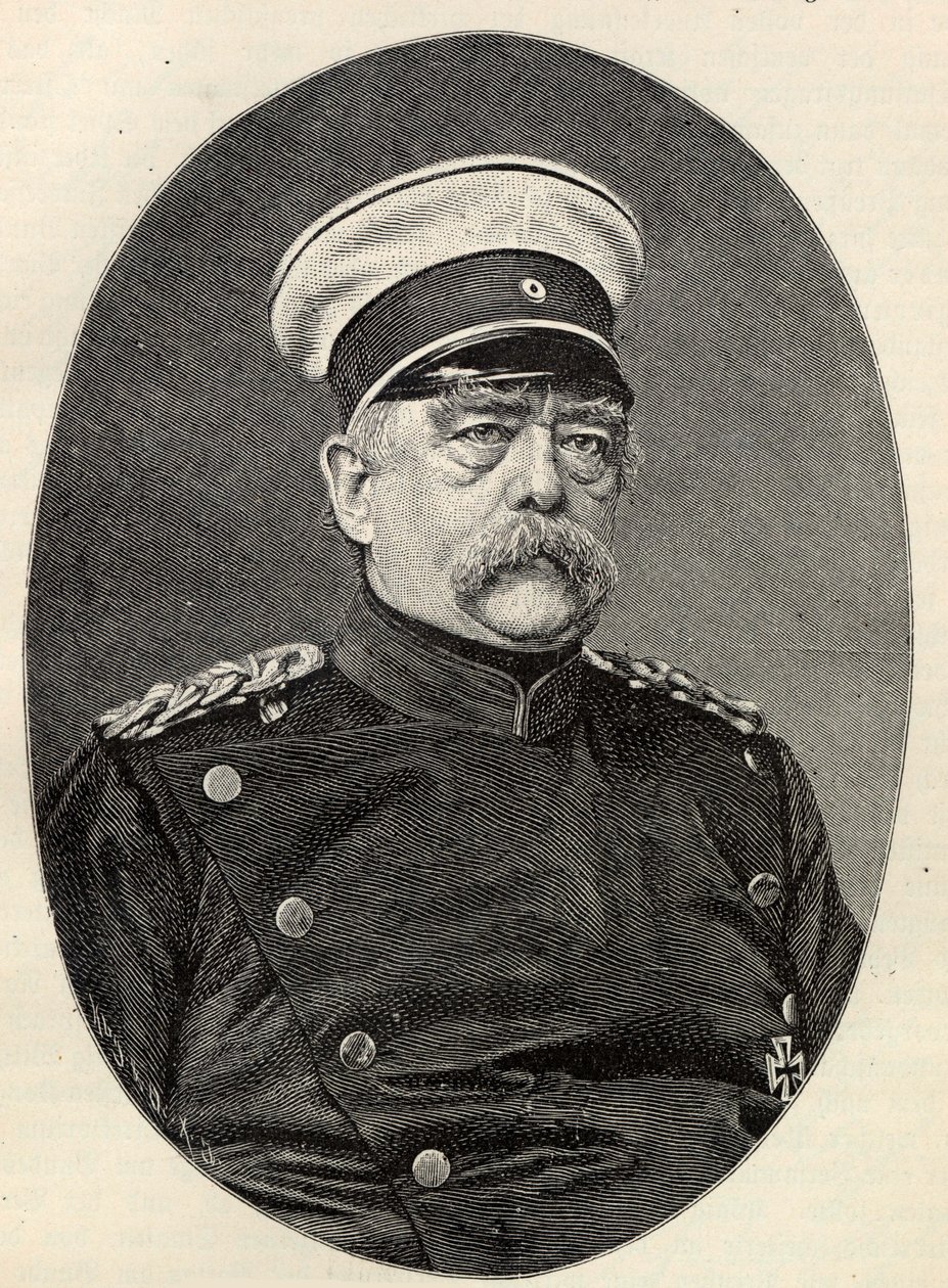 Portrait of Otto von Bismarck by Unbekannt