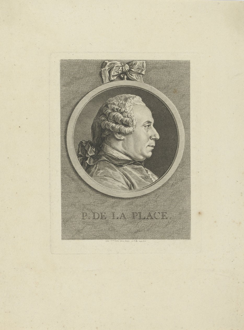 Portrait of Pierre-Antoine de La Place 1707-1793, 1762 by Unbekannt