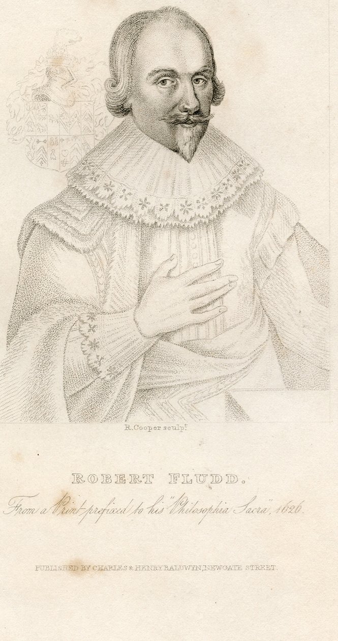 Portrait of Robert Fludd by Unbekannt