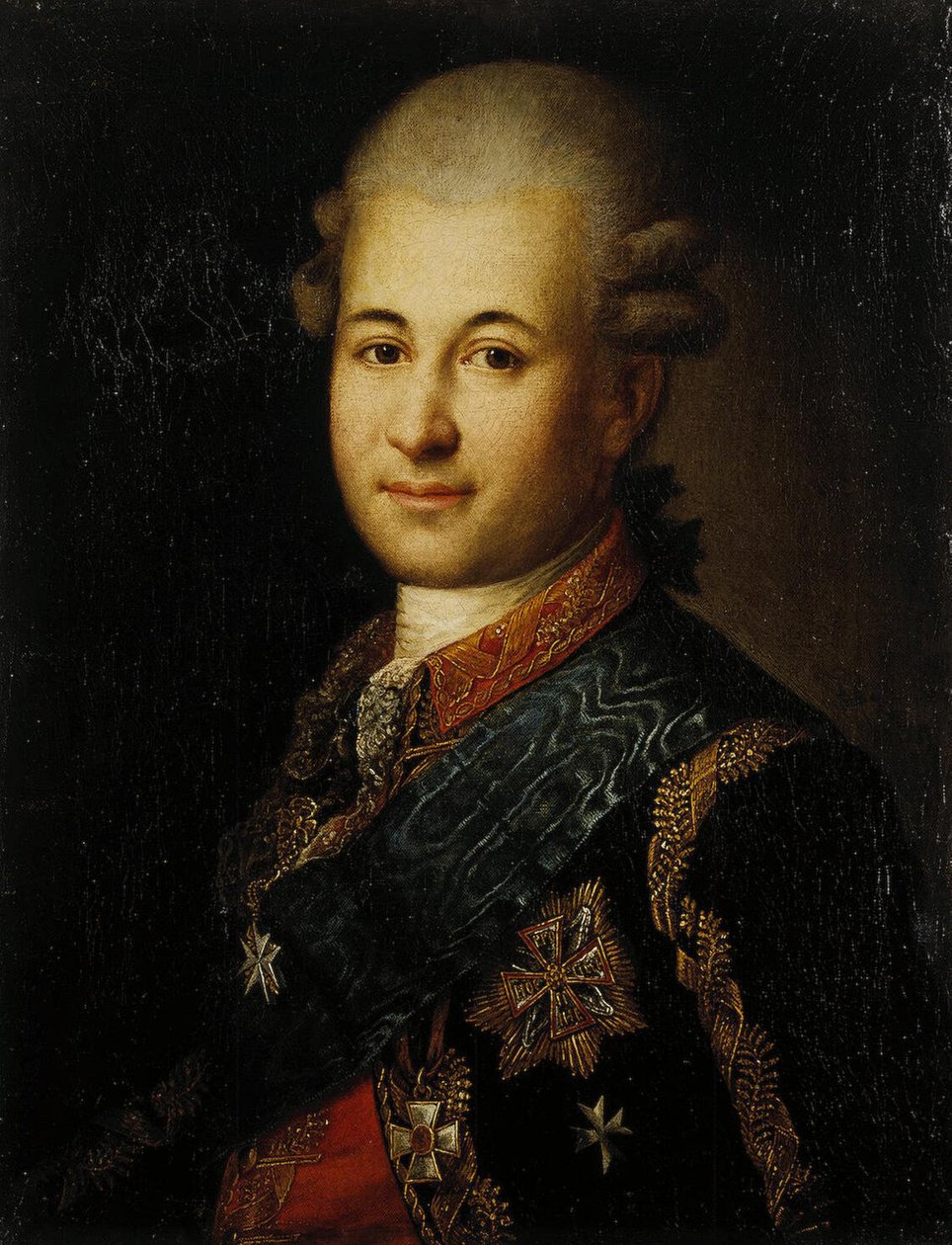 Portrait of Semyon Zorich 1745-1799, Catherine the Great