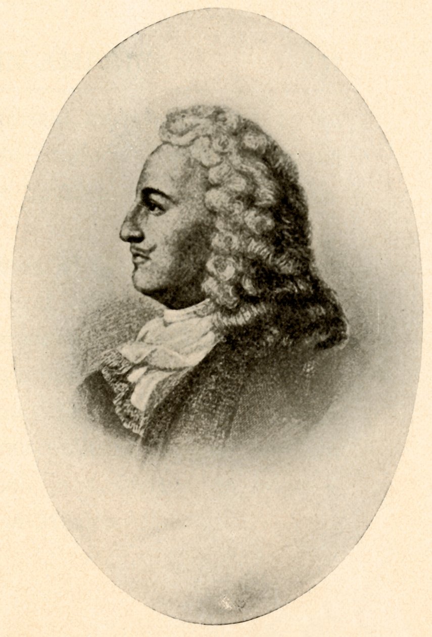 Portrait of Sieur de La Salle, showing French costume of his day by Unbekannt