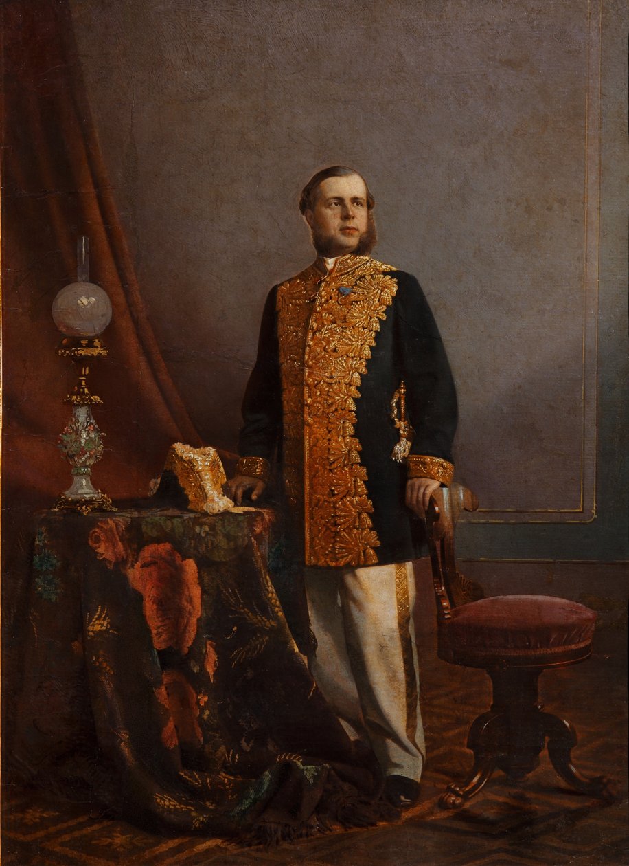 Portrait of Vasily Yuryevich Poznansky, 1828-1900, 1860s by Unbekannt