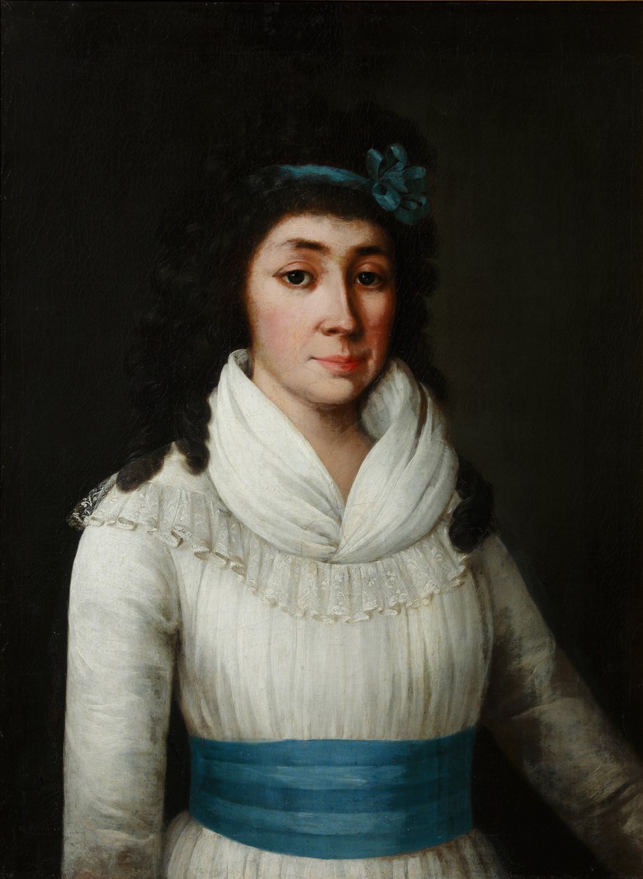 Portrait of Yelizaveta Petrovna Yankova 1768-1861, née Rimskaya-Korsakova by Unbekannt