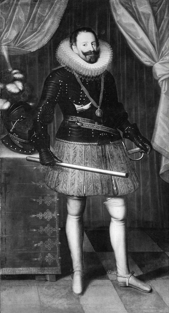 Portrait of a Man in Armor by Unbekannt