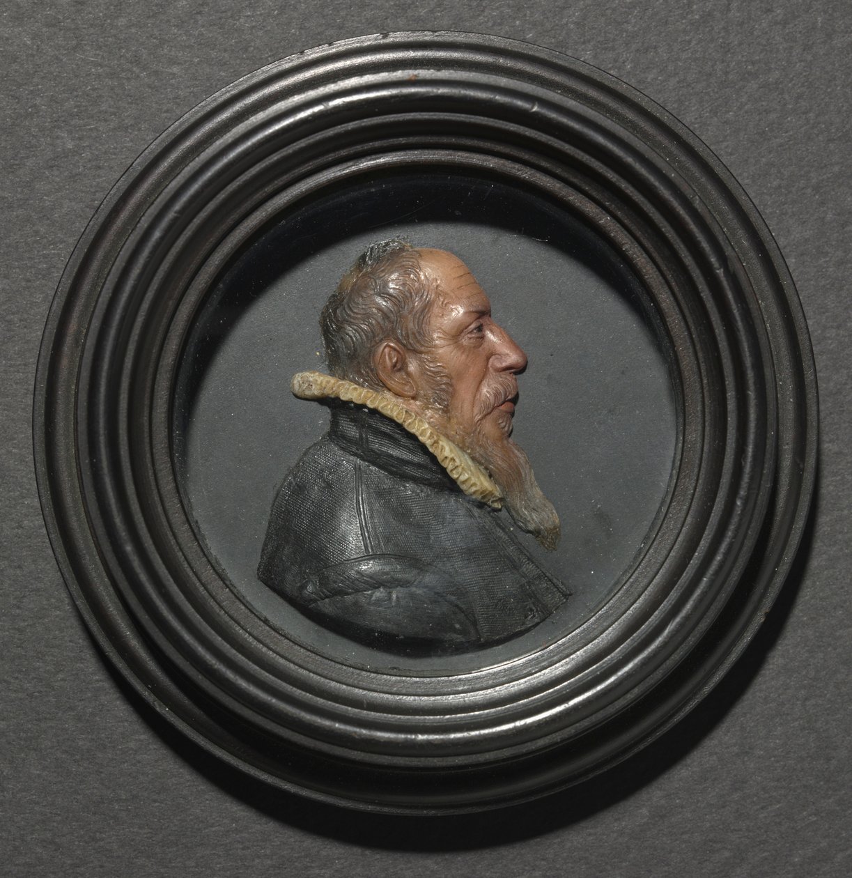 Portrait of a Man in Black by Unbekannt