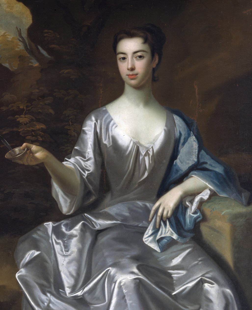 Portrait of a Woman, Called Maria Taylor Byrd by Unbekannt