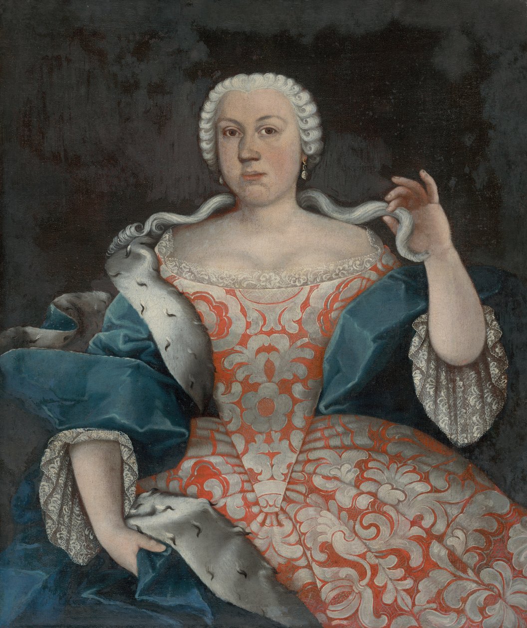 Portrait of a Young Zemianka by Unbekannt