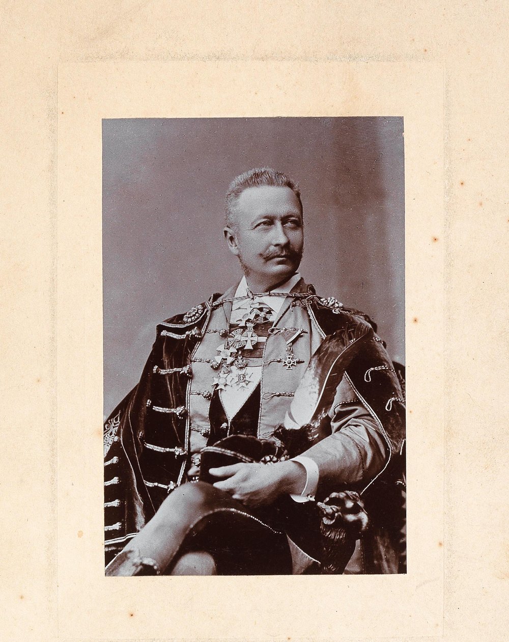 Portrait of Pianist and Composer Géza Zichy by Unbekannt