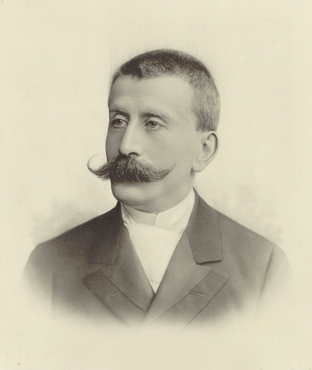 Portrait of pianist and composer Moritz Moszkowski, 1854-1925 by Unbekannt