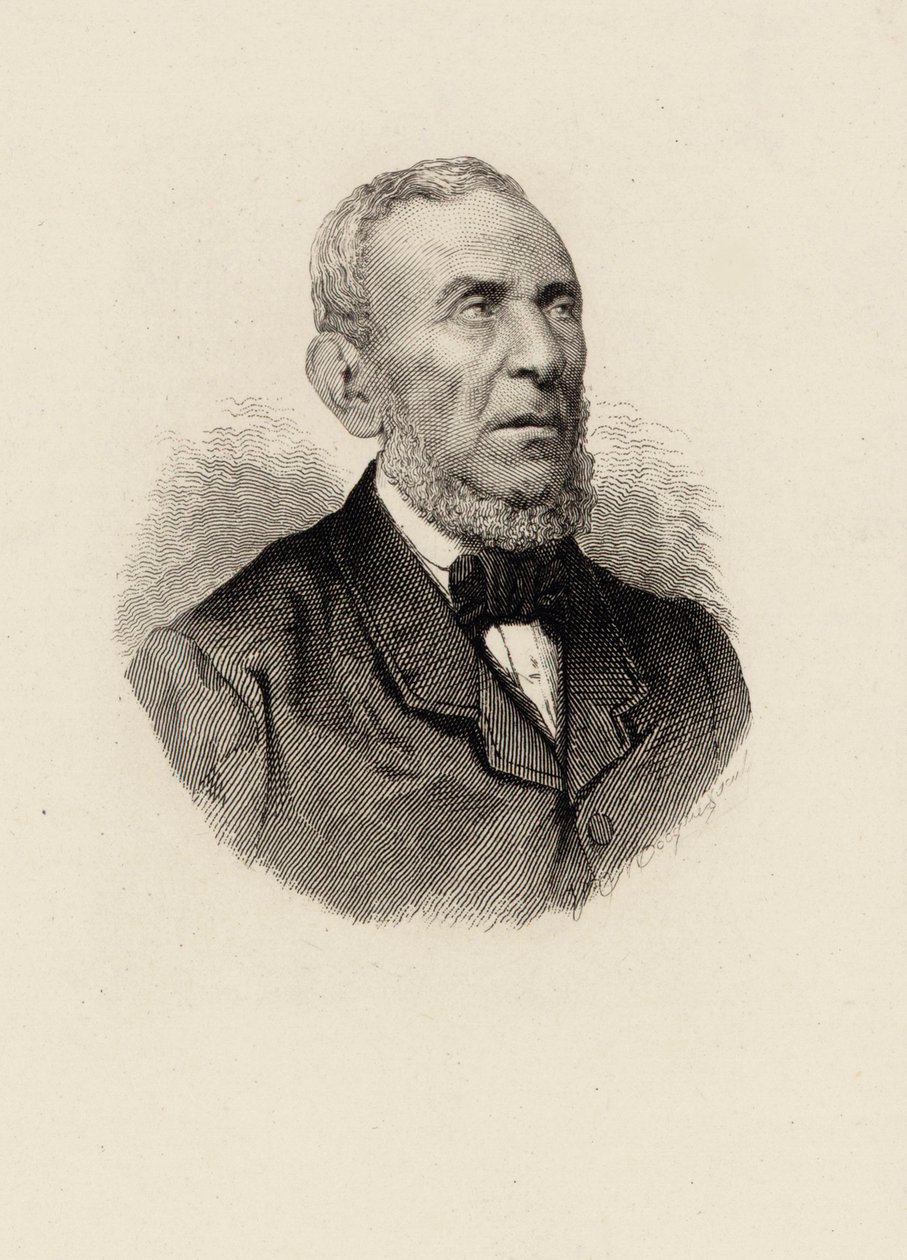Portrait of the Composer Saverio Mercadante 1795-1870 by Unbekannt