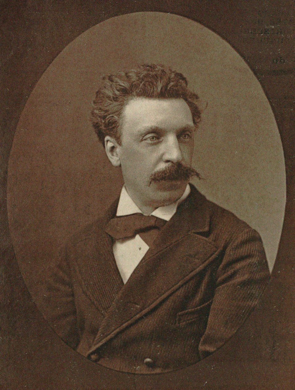 Portrait of the Composer Victorin de Joncières by Unbekannt