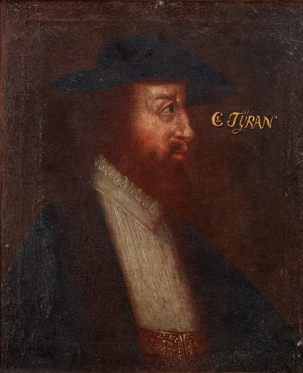 Portrait of the Danish King Christian II by Unbekannt