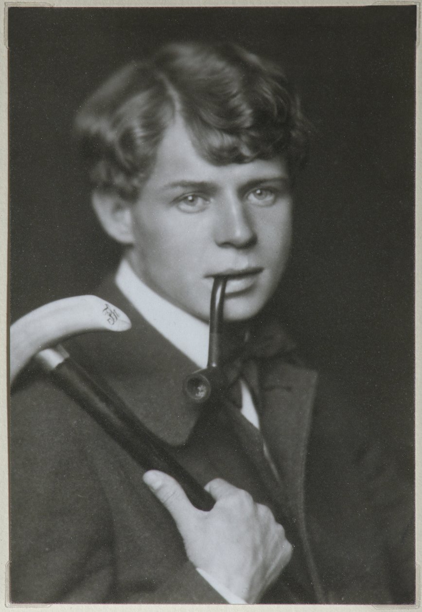 Portrait of the Poet Sergei Yesenin by Unbekannt