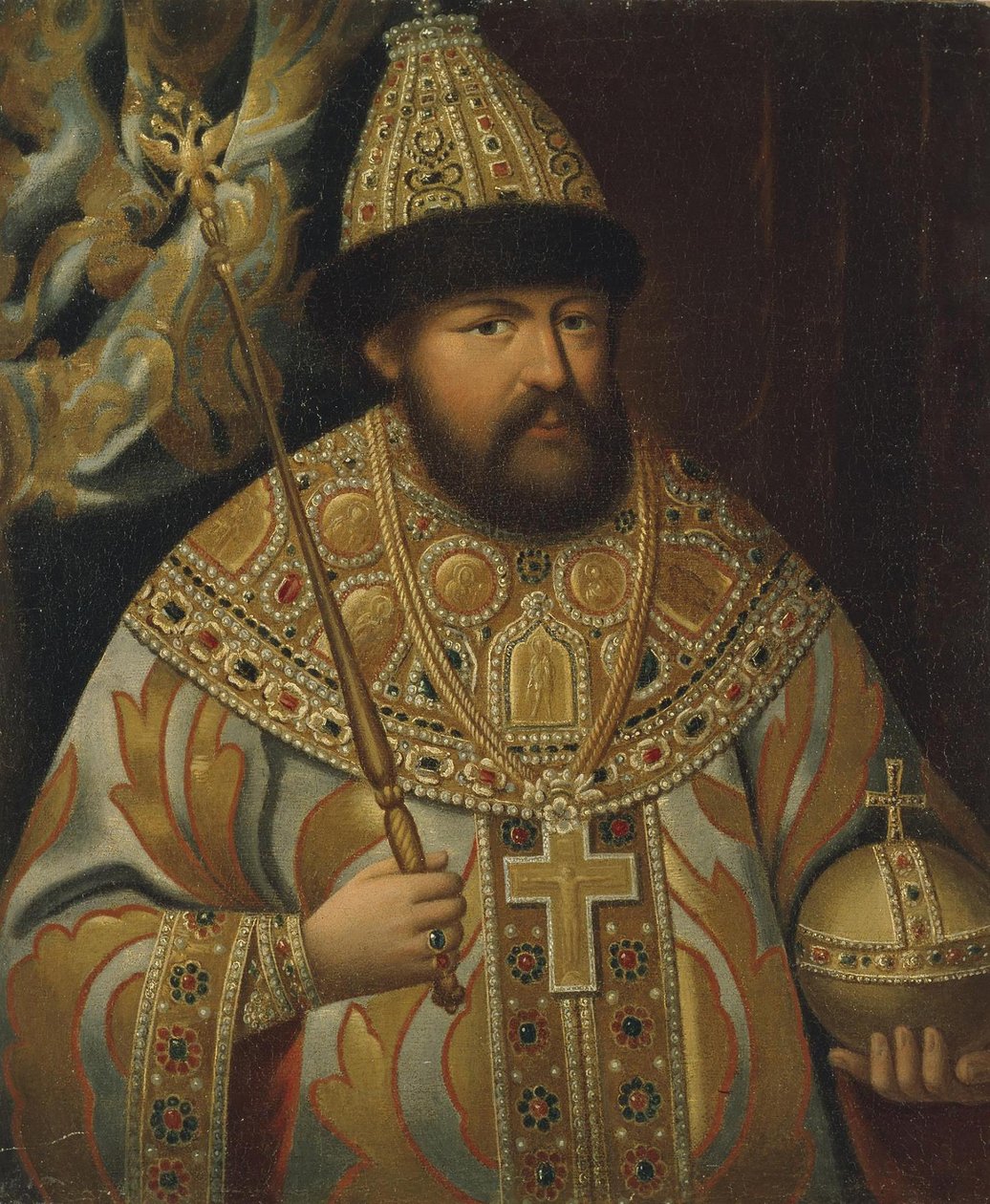 Portrait of Tsar Alexis I Mikhailovich of Russia, Late 18th Century by Unbekannt