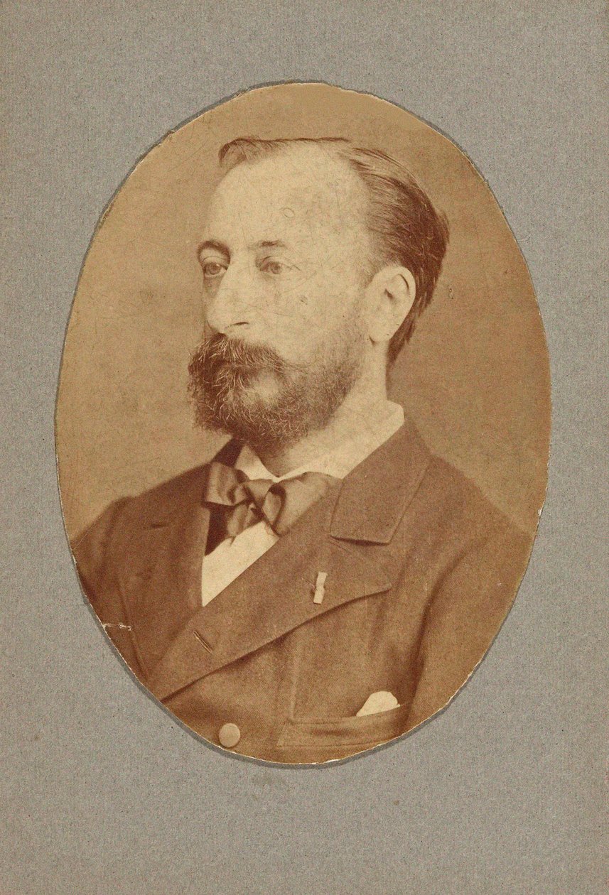 Portrait of the Composer Camille Saint-Saëns, 1835-1921, c. 1880 by Unbekannt