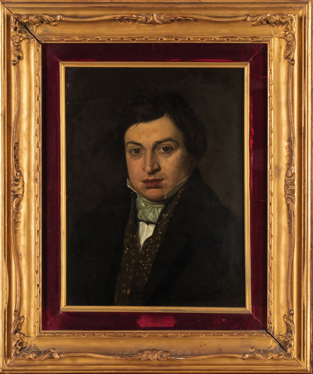 Portrait of the Composer Gioachino Antonio Rossini by Unbekannt